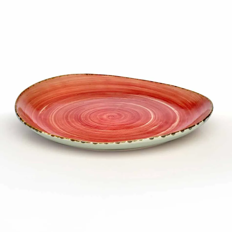 Sada 16 misek moderního designu v elegantním barevném kamenina - Simba Viadurini