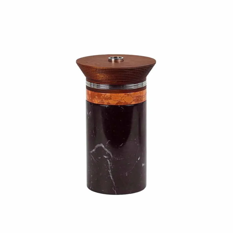 Příslušenství pro aperitivy koktejlů z mramoru, dřeva, oceli - Norman Viadurini