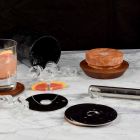 Příslušenství pro aperitivy koktejlů z mramoru, dřeva, oceli - Norman Viadurini