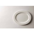4-dílné servírovací talíře v porcelánu White Designer - Samantha Viadurini