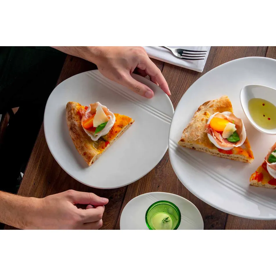 Moderní porcelánová mísa Aperitiv sada 36 kusů - Nalah Viadurini