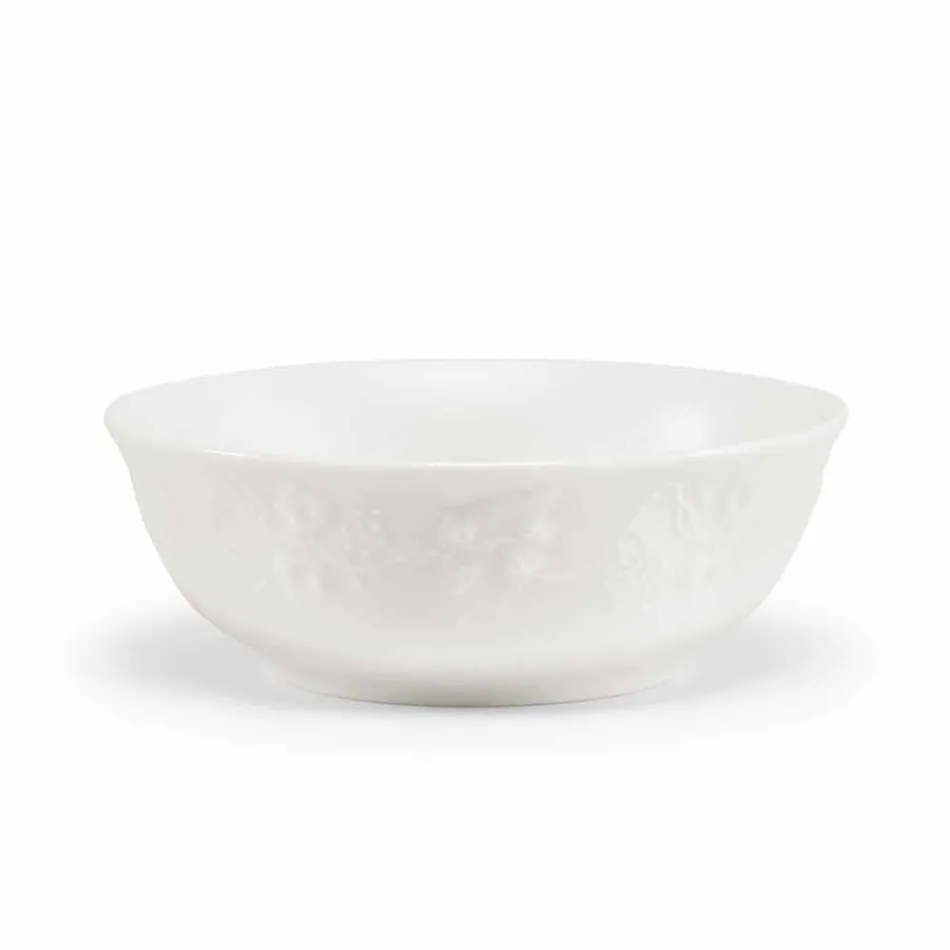 Sada 27 elegantních desek z bílého porcelánu - Gimignano Viadurini