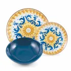 Kompletní sada nádobí s barevným a moderním jídlem 18 kusů - Cefalu Viadurini