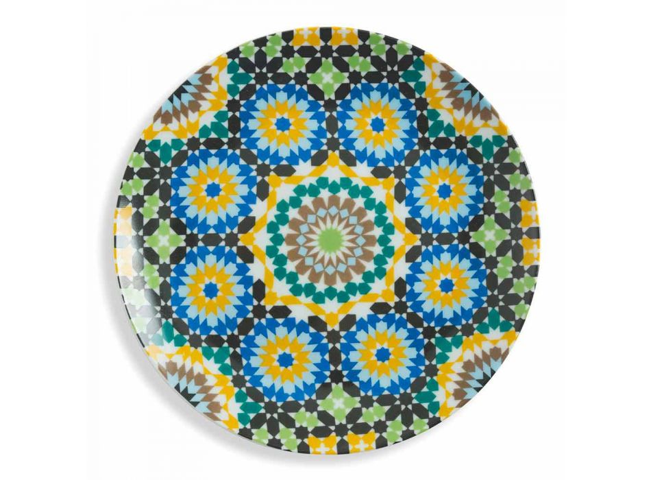 Barevné talíře pro etnické večeře Porcelán a kamenina 18 Mad - Maroko Viadurini