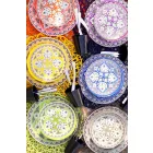 Etnické nádobí servis v porcelánu a barevné a moderní kamenina 18 kusů - Fez Viadurini