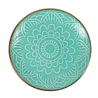 Servírování jídla v tvrdé dolomitové šedé, světle modré nebo modré 18 kusů - arabské Viadurini