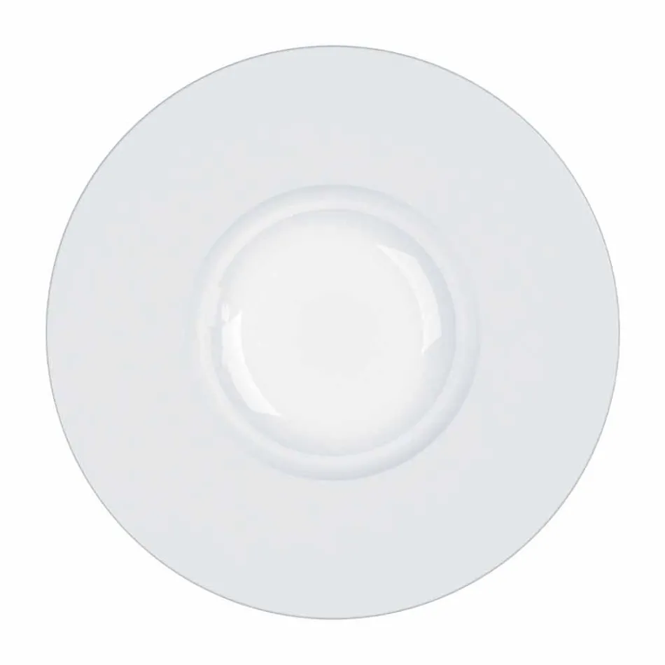 Moderní a elegantní večeře v porcelánu, 24 kusů - dalekohled Viadurini