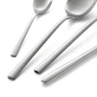 Hranatý design Sada příborů z leštěné nerezové oceli 24 kusů - Bumbun Viadurini