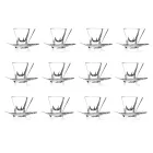 Servis poháru na cappuccino v italském Eco Crystal 12 kusů - amalgám Viadurini