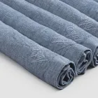 Elegantní lněné ubrousky se skládacím okrajem, 6 barevných kusů – Onestini Viadurini