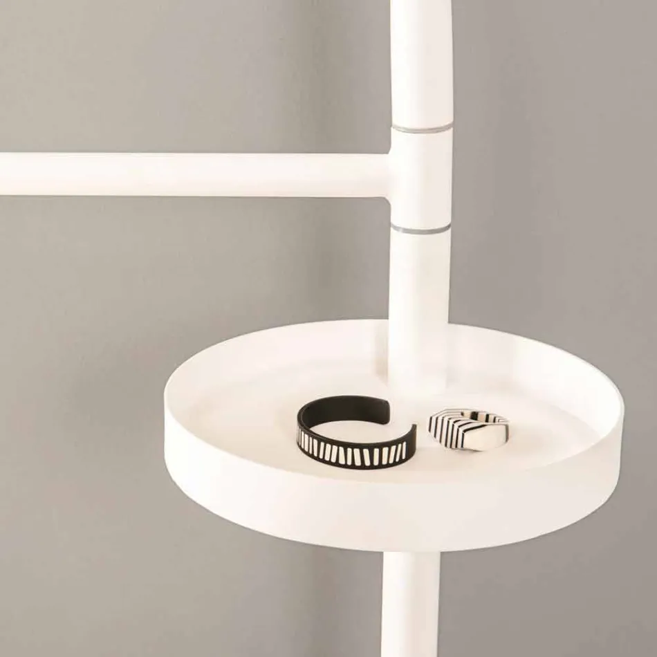 Moderní servisovaný stojan v lakované oceli RAL v provedení Made in Italy - Mirello Viadurini