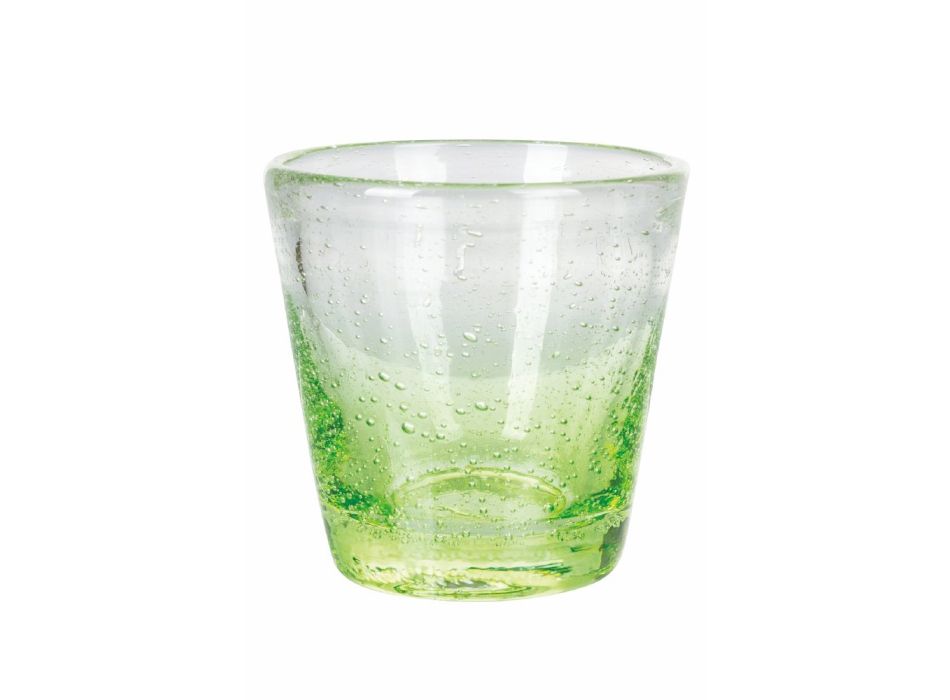 Sada 12 skleniček na likér 70 ml v pastě na foukané sklo - Duha Viadurini