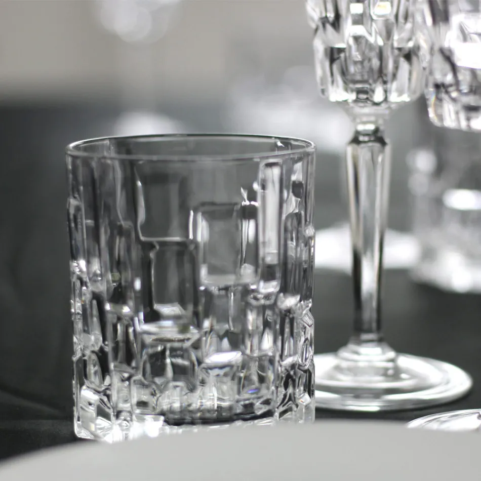 Sada 18 luxusních křišťálových sklenic - Luxuryglass25 Viadurini
