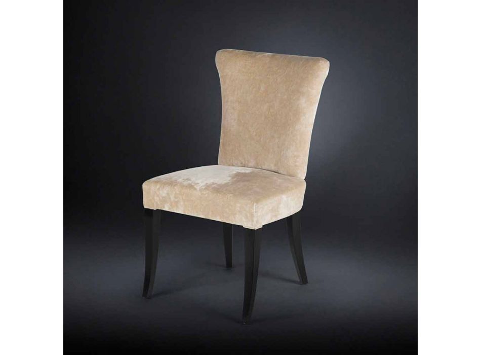 2. září krásné stylu židle čalouněný époque barev Ecru Fingers Viadurini