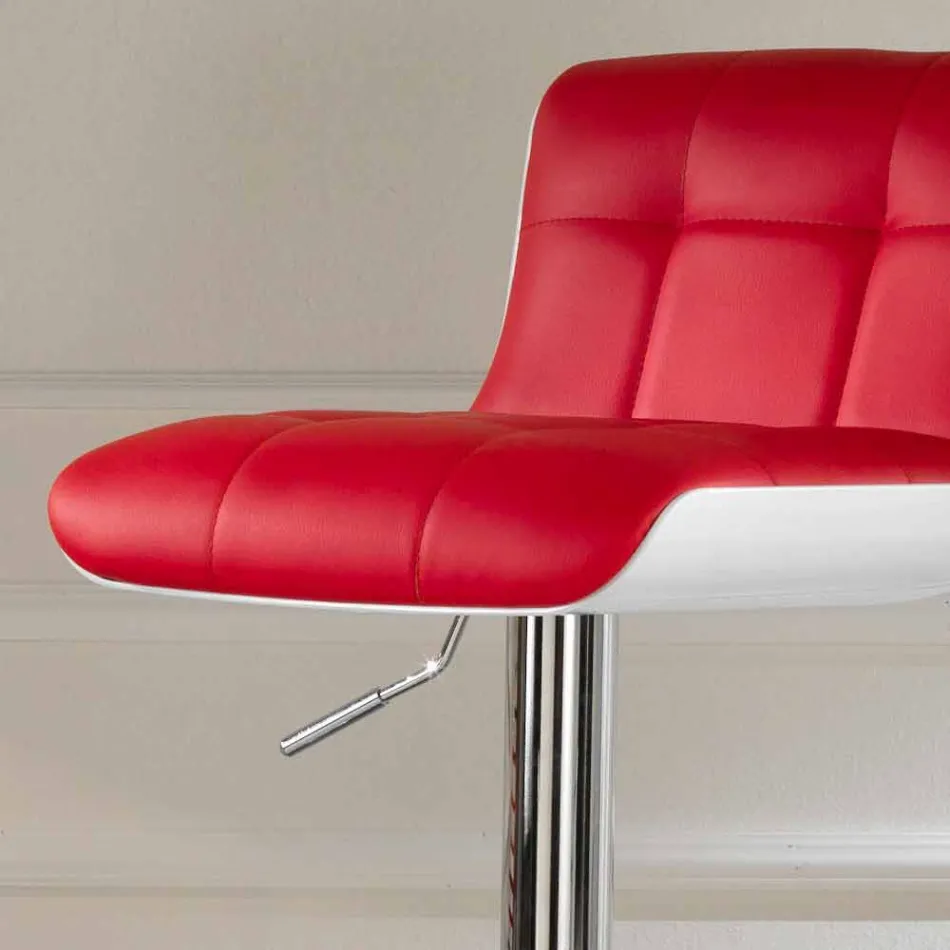 2.září polstrované sedačky design, výškově nastavitelné Ida Viadurini