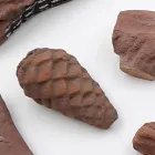 Sada 9 dřev vyrobených z ohnivzdorné sádry pro dekoraci biokrbu - Rio Viadurini