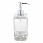 Moderní koupelnové doplňky v mramoru Calacatta a skle Carona Viadurini