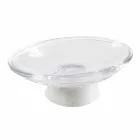 Moderní koupelnové doplňky v mramoru Calacatta a skle Carona Viadurini