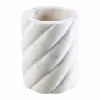 Designové doplňky do koupelny v mramoru Calacatta Monza Viadurini