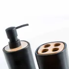 Moderní koupelnové doplňky Carsoli keramické a dřevěné Viadurini