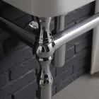 Bath set s umyvadlem a zrcadlit strukturu delfín tvořivosti Viadurini