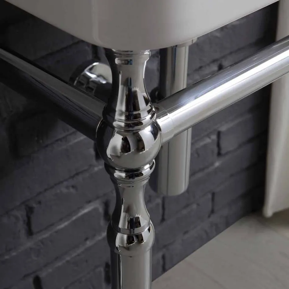 Bath set s umyvadlem a zrcadlit strukturu delfín tvořivosti Viadurini