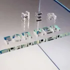 Noční soupravy moderního designu v metakrylátu Vyrobeno v Itálii - Leielui Viadurini