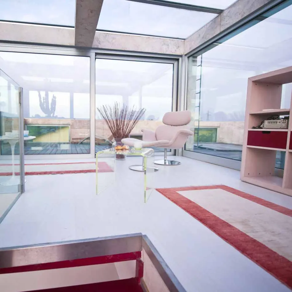 Noční soupravy moderního designu v metakrylátu Vyrobeno v Itálii - Leielui Viadurini