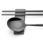 Sada sestávající z ovocné lžíce, hůlek a podložky na příbory s origami - Ósaka Viadurini