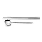 Sada sestávající z ovocné lžíce, hůlek a podložky na příbory s origami - Ósaka Viadurini