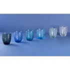 Sada 12 sklenic 325 ml v pastě na barevné sklo - Castello Viadurini