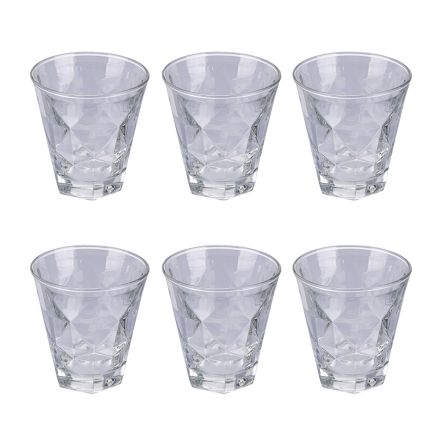 Sada 12 sklenic na vodu 280 ml ve sklenici Crafted Glass - Cup Viadurini