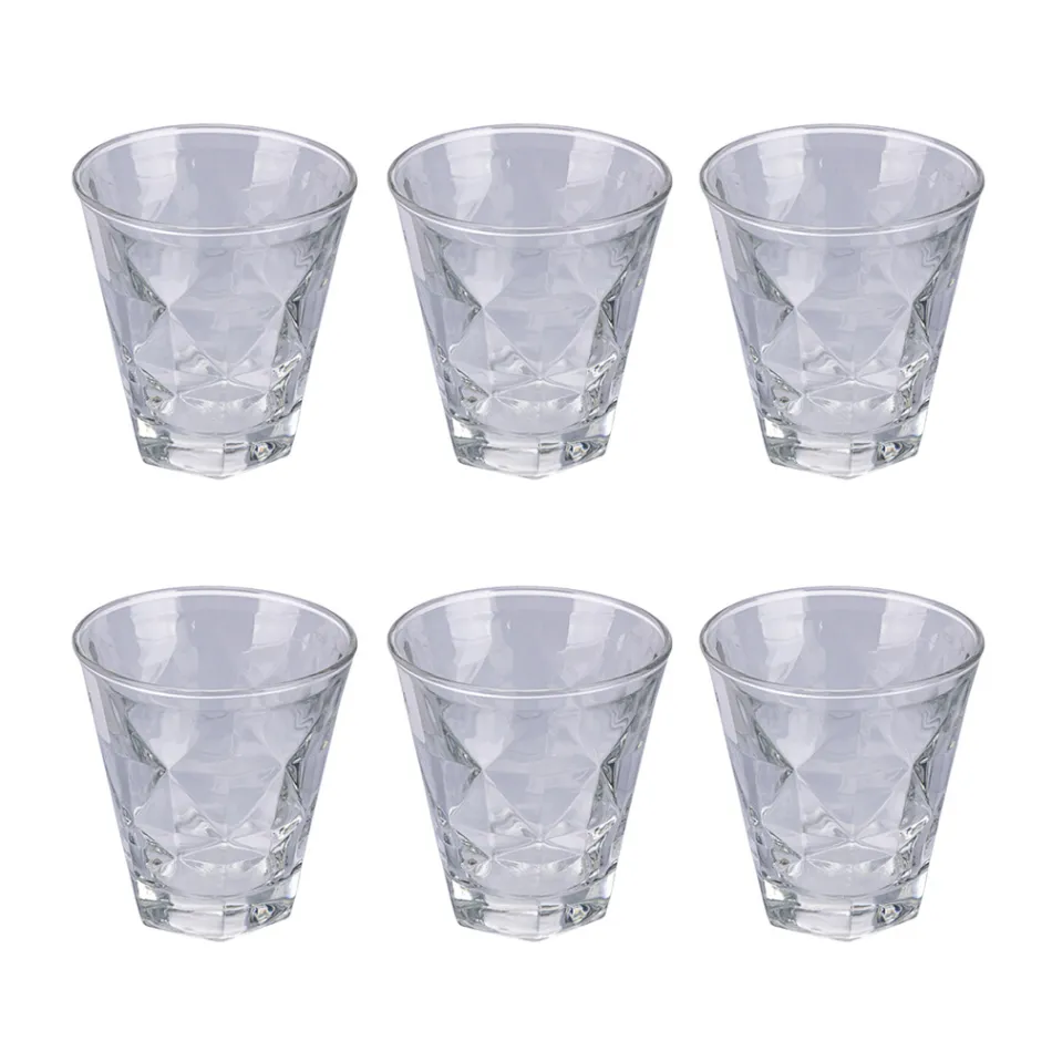 Sada 12 sklenic na vodu 280 ml ve sklenici Crafted Glass - Cup Viadurini