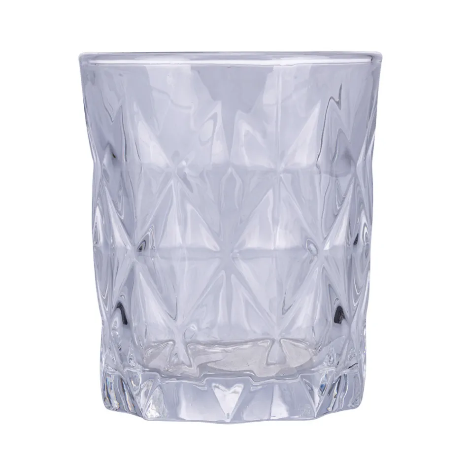 Sada 12 sklenic na vodu 300 ml v Crafted Glass - Cup Viadurini