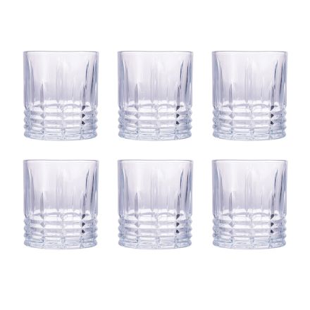 Sada 12 sklenic na vodu 320 ml v Crafted Glass - Cup Viadurini