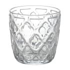 Sada 12 sklenic na vodu 325 ml s různými skleněnými dekoracemi - tipy Viadurini