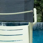 Sada 4 židlí z pozinkovaného kovu a batylinu - Prestigio Viadurini