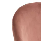 Sada 4 židlí z mikrovlákna Velvet Effect - Terbio Viadurini