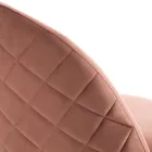 Sada 4 židlí z mikrovlákna Velvet Effect - Terbio Viadurini