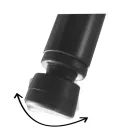 Sada 4 látkových křesel a naklápěcích nožiček - Dentice Viadurini