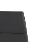 Sada 4 židlí čalouněných syntetickou kůží s různými povrchovými úpravami - uran Viadurini