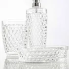 Sada pro koupelnový automat + sklo + moderní mýdlo Netro Viadurini