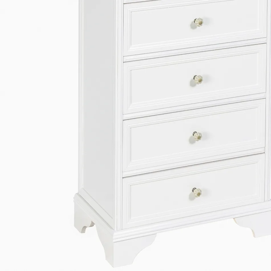 Komoda z masivního dřeva různých povrchových úprav Made in Italy - Nortia Viadurini