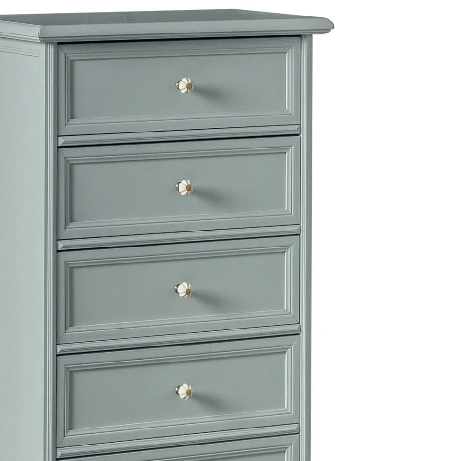 Komoda z masivního dřeva různých povrchových úprav Made in Italy - Nortia Viadurini