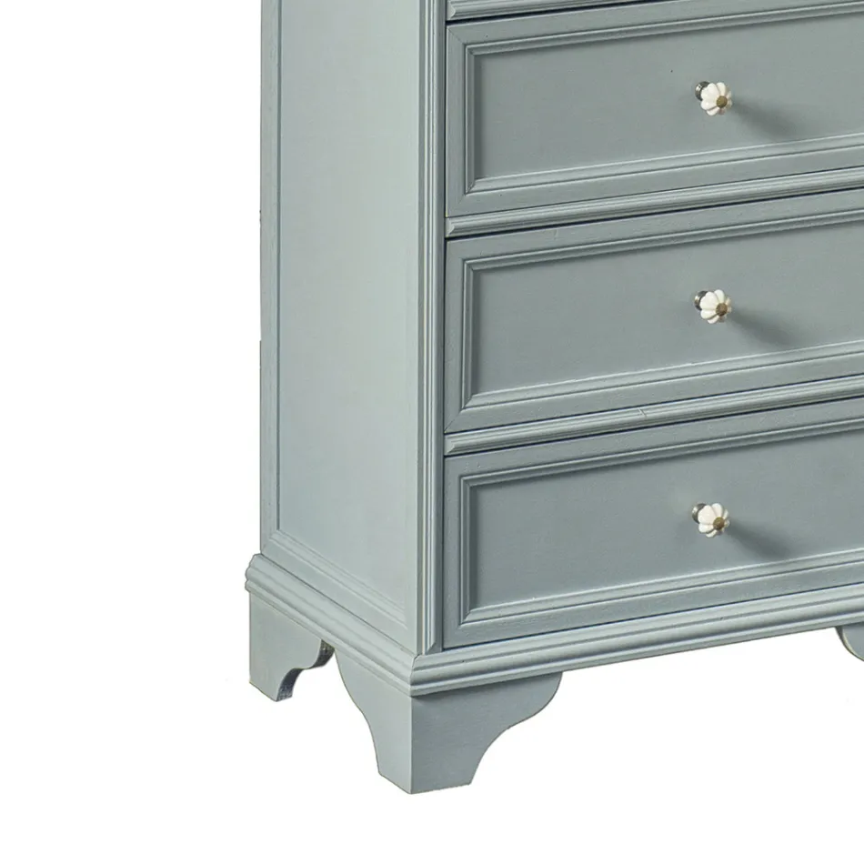 Komoda z masivního dřeva různých povrchových úprav Made in Italy - Nortia Viadurini