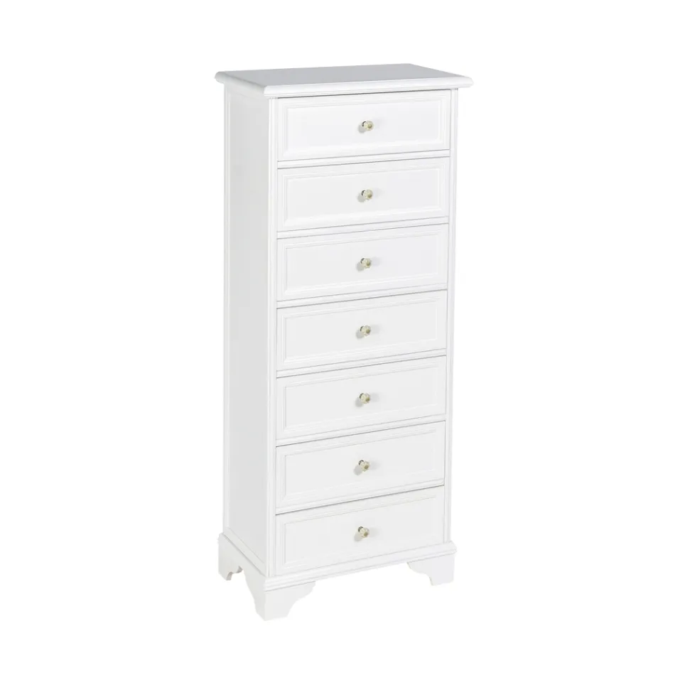 Komoda z masivního dřeva různých povrchových úprav Made in Italy - Nortia Viadurini