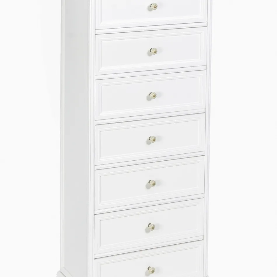 Komoda z masivního dřeva různých povrchových úprav Made in Italy - Nortia Viadurini