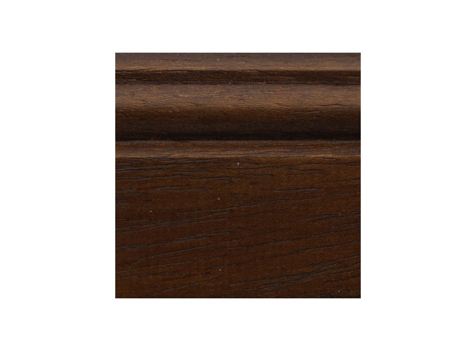 Dresser z patinovaného ořechového dřeva Made in Italy - Selvans Viadurini