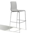 Kuchyňská stolička z oceli a technopolymeru Made in Italy 2 kusy - girlanda Viadurini