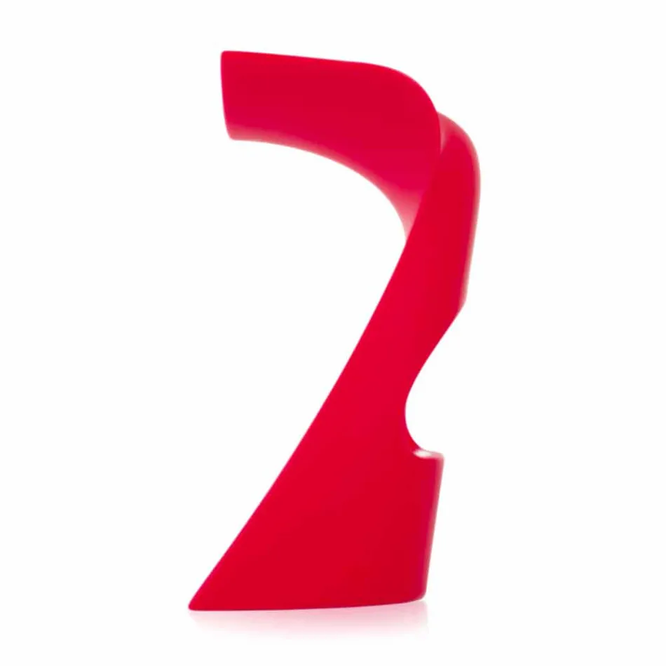 Barevná vysoká stolička Slide Koncord moderní design vyrobený v Itálii Viadurini